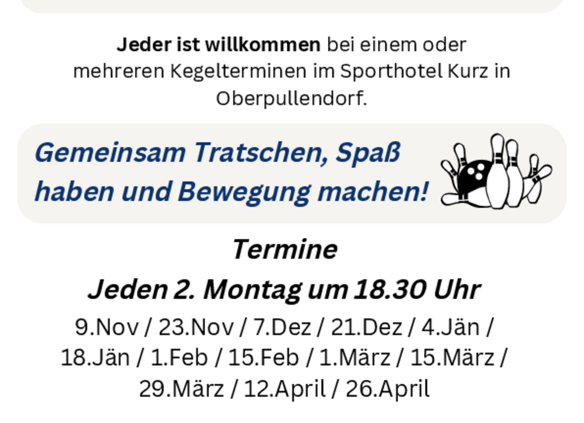 Gemeinsam KEGELN