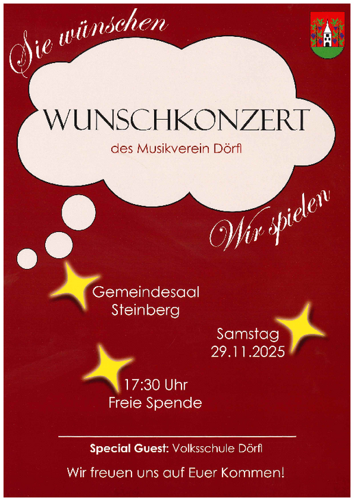 Wunschkonzert des Musikverein Dörfl