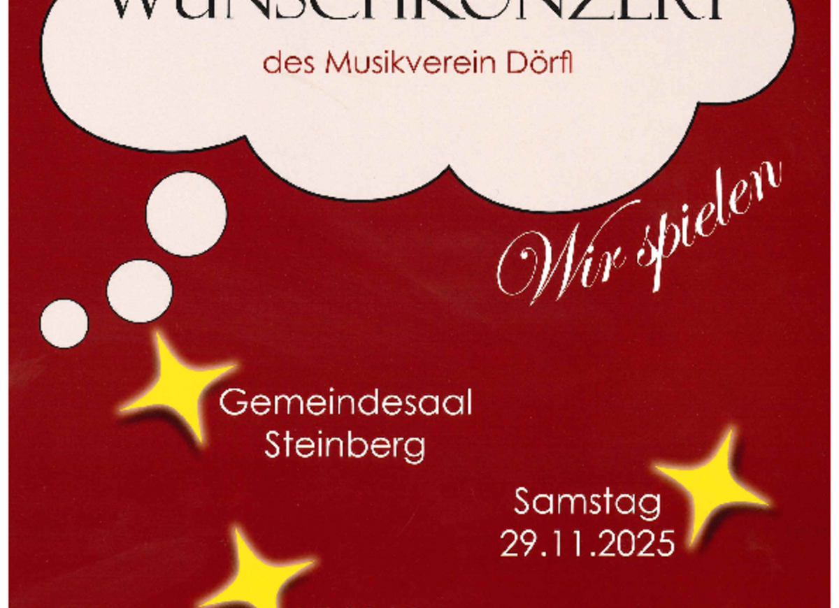 Wunschkonzert des Musikverein Dörfl