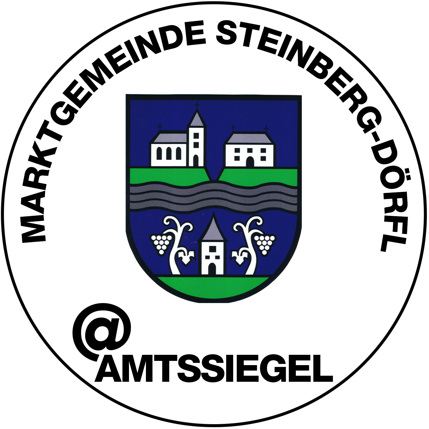 Amtssiegel - Bildmarke der Marktgemeinde Steinberg-Dörfl
