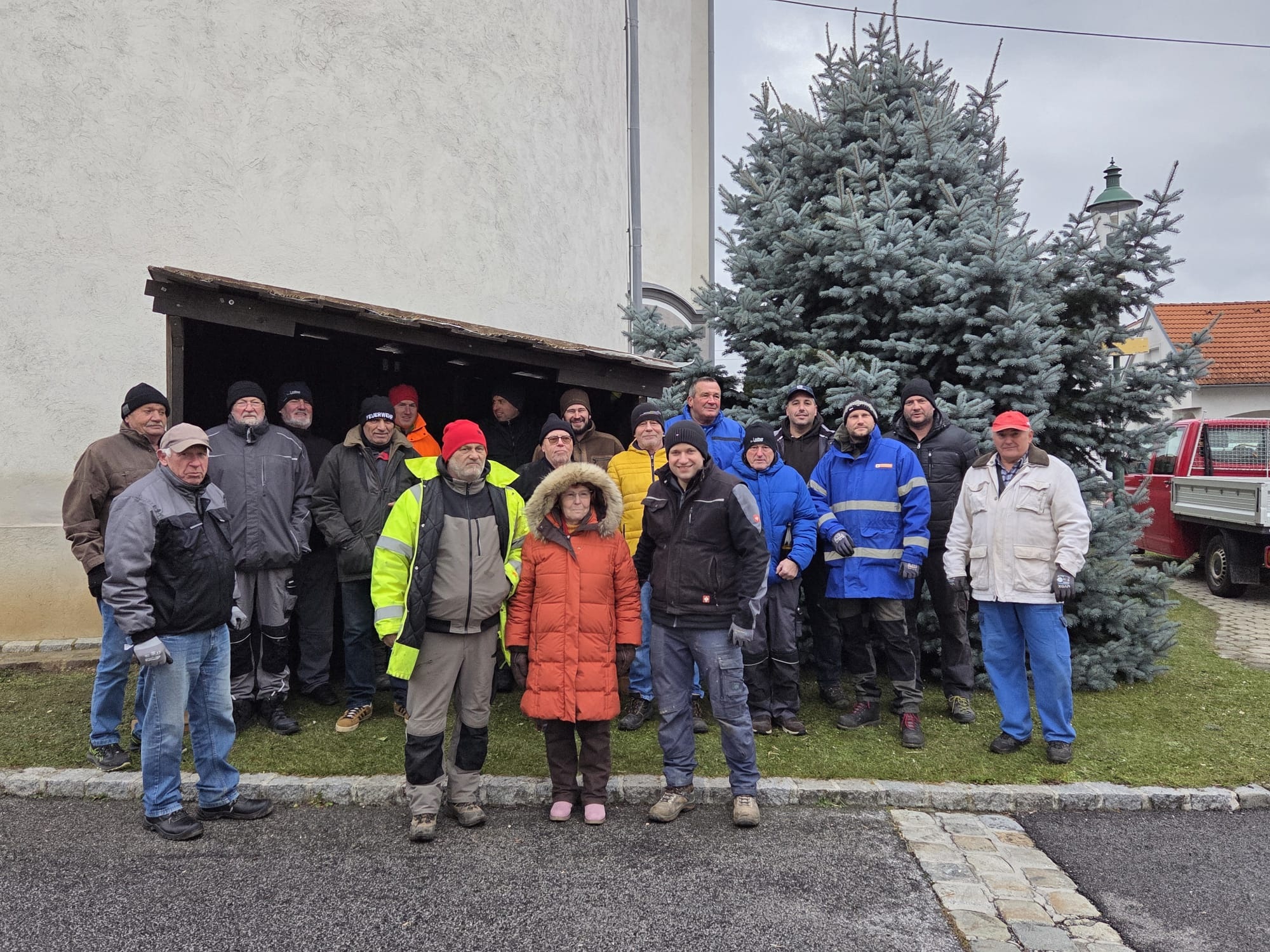 Christbaum aufstellen 2025