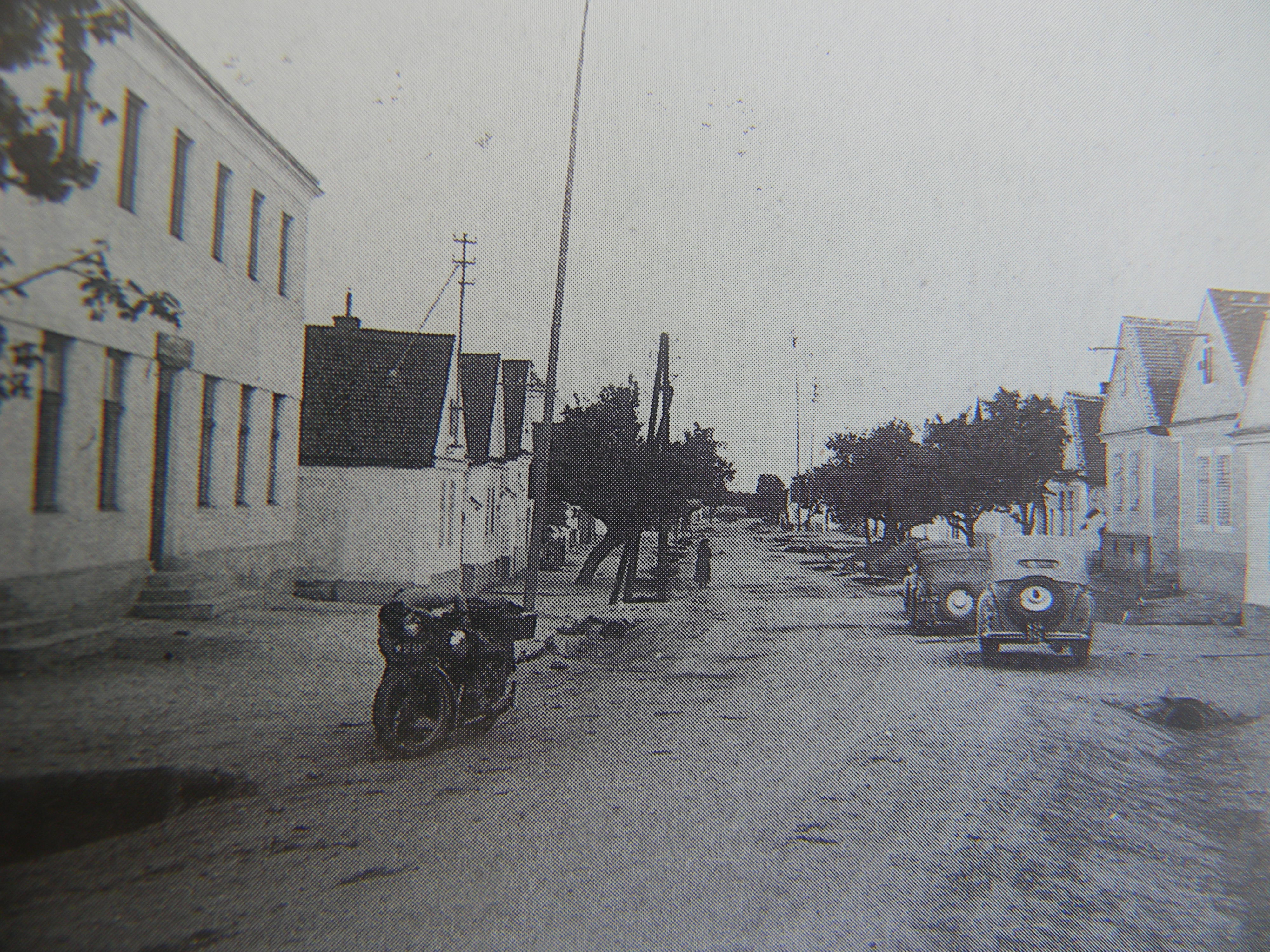 befahrte Hauptstraße